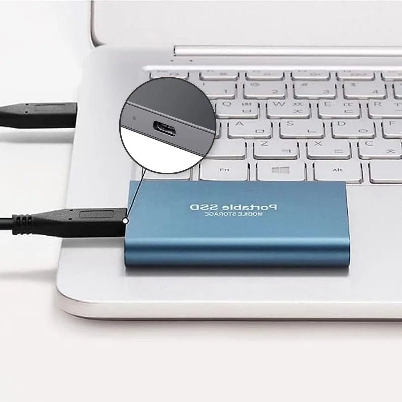 Razendsnelle Externe SSD voor Eenvoudige Bestandsopslag 1TB 2