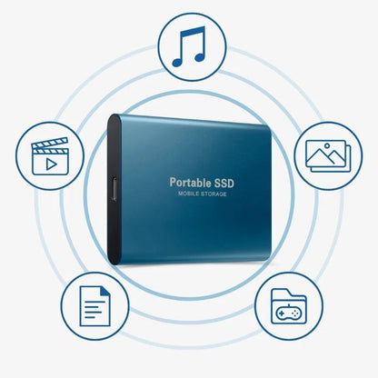Razendsnelle Externe SSD voor Eenvoudige Bestandsopslag 1TB 7