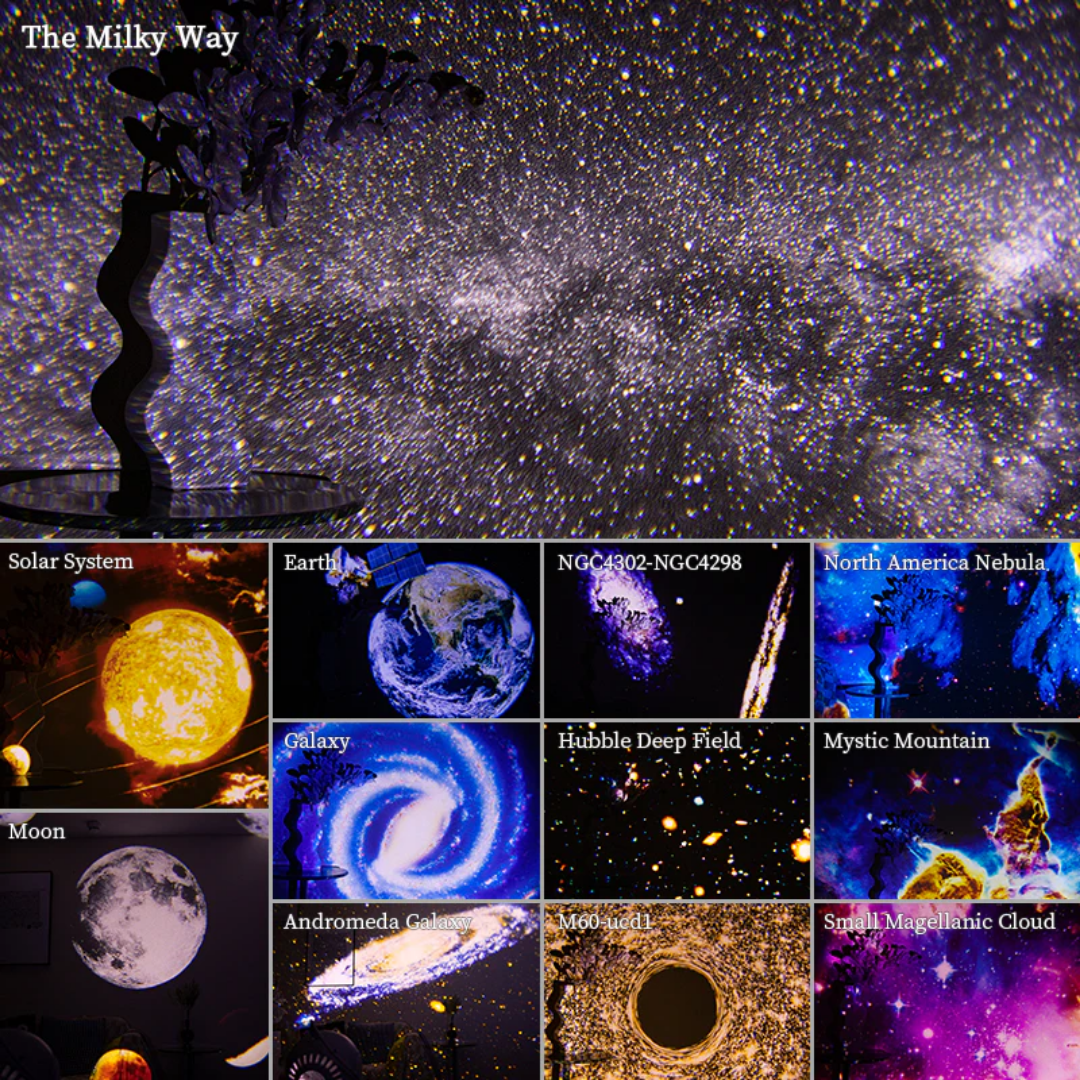 Rustgevende Galaxies Projector voor Ontspanning en Slaap