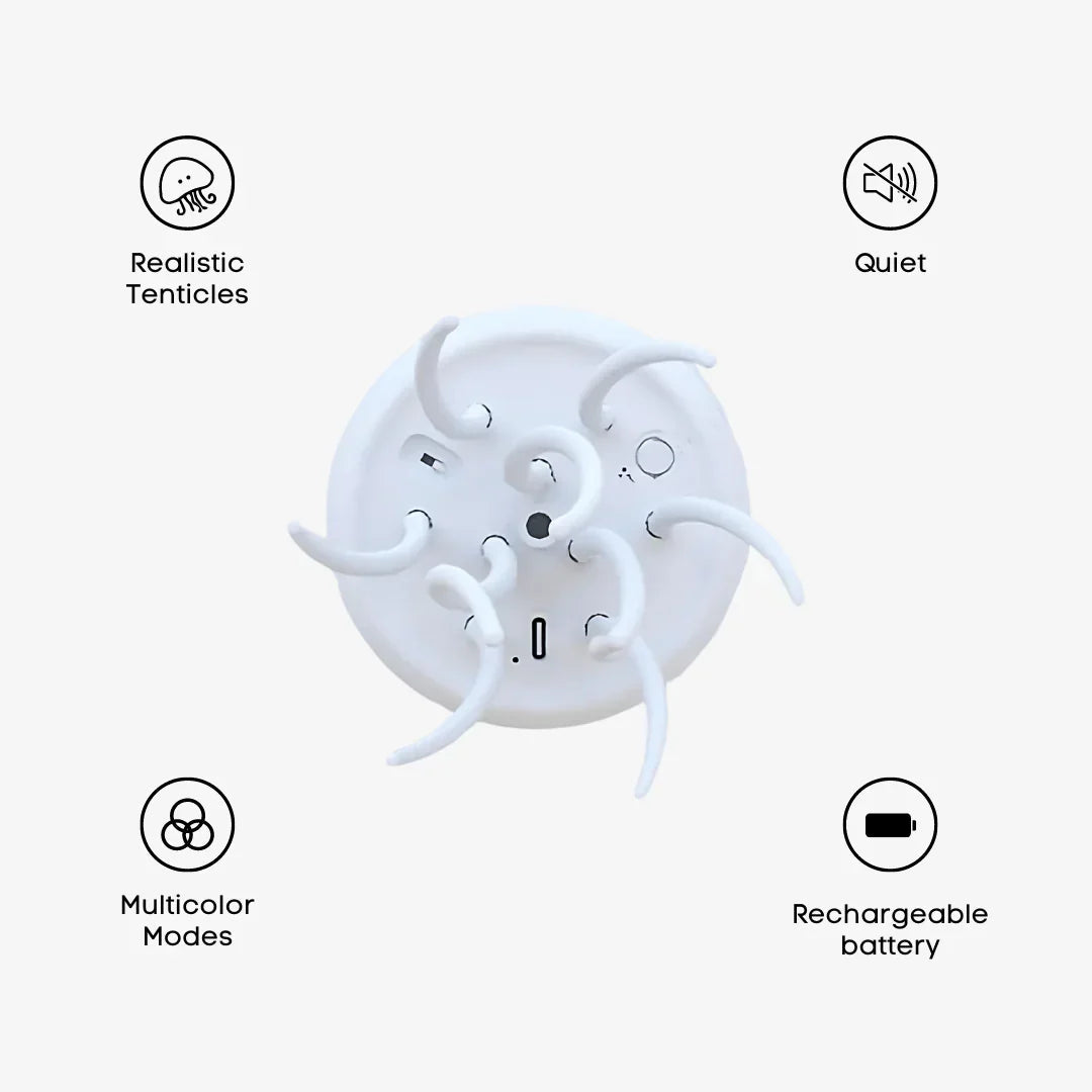 Rustgevende LED Tafellamp met Kleurrijke Verlichting en Afstandsbediening 6