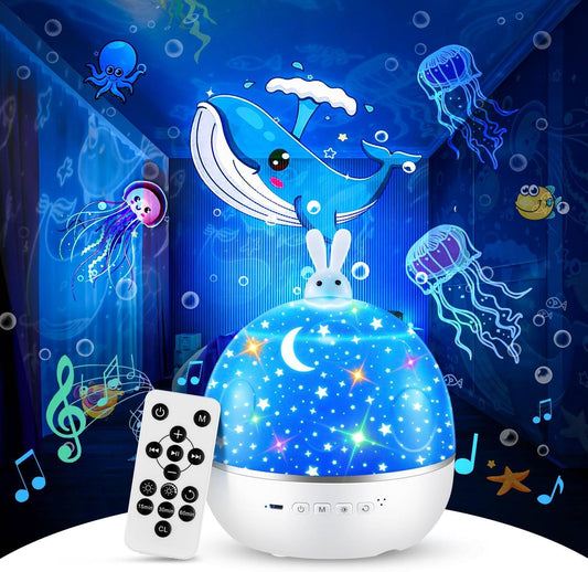 Rustgevende Sterrenhemel Projector voor Kinderen met Muziek
