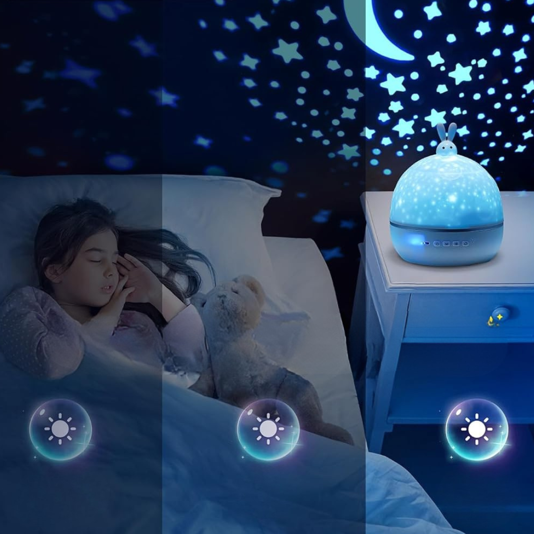 Rustgevende Sterrenhemel Projector voor Kinderen met Muziek