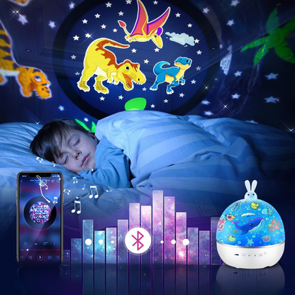 Rustgevende Sterrenhemel Projector voor Kinderen met Muziek