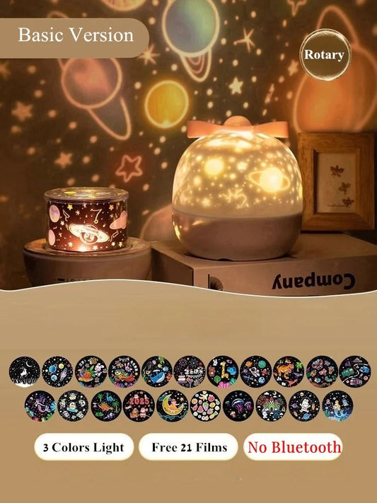 Rustgevende Sterrenprojector voor Kinderen met Droomlicht 0