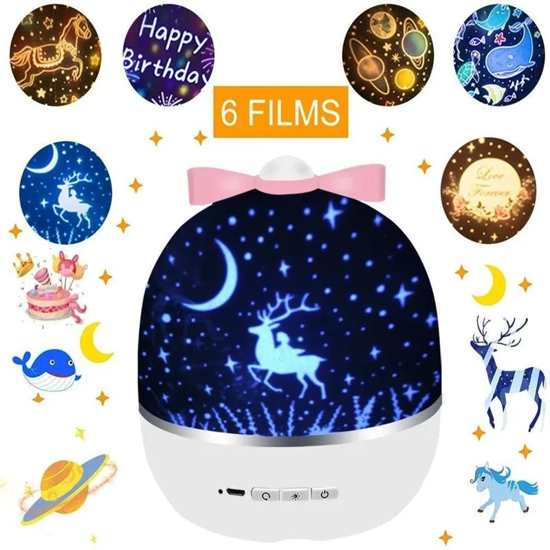 Rustgevende Sterrenprojector voor Kinderen met Droomlicht 7