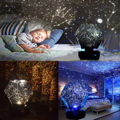 Rustgevende Sterrenprojector voor Ontspanning en Sfeervolle Verlichting