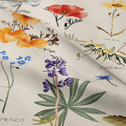 Rustiek Wandtapijt met Wilde Bloemen voor Esthetische Decoratie 3