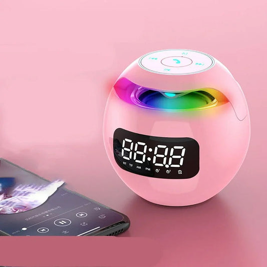 Sfeervolle Digitale Wekker met LED Lichtshow en Bluetooth Geluid
