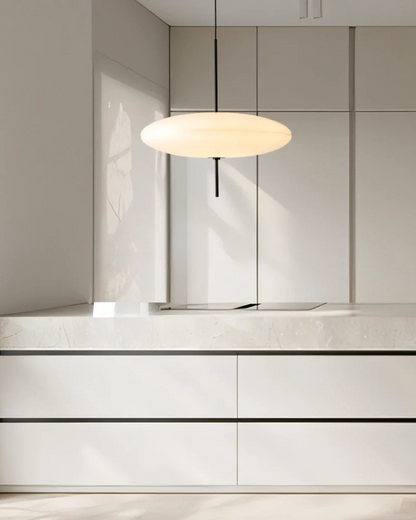 Sfeervolle Hanglamp voor Eettafel met Opaalglas Design 1