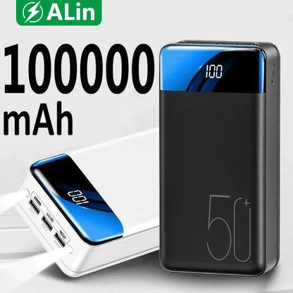 Snelle Oplader Powerbank met 100.000 mAh voor Altijd Verbonden 6