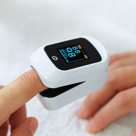 Snelle Pulsoximeter voor Betrouwbare Bloedzuurstofmeting – Compact en Lichtgewicht