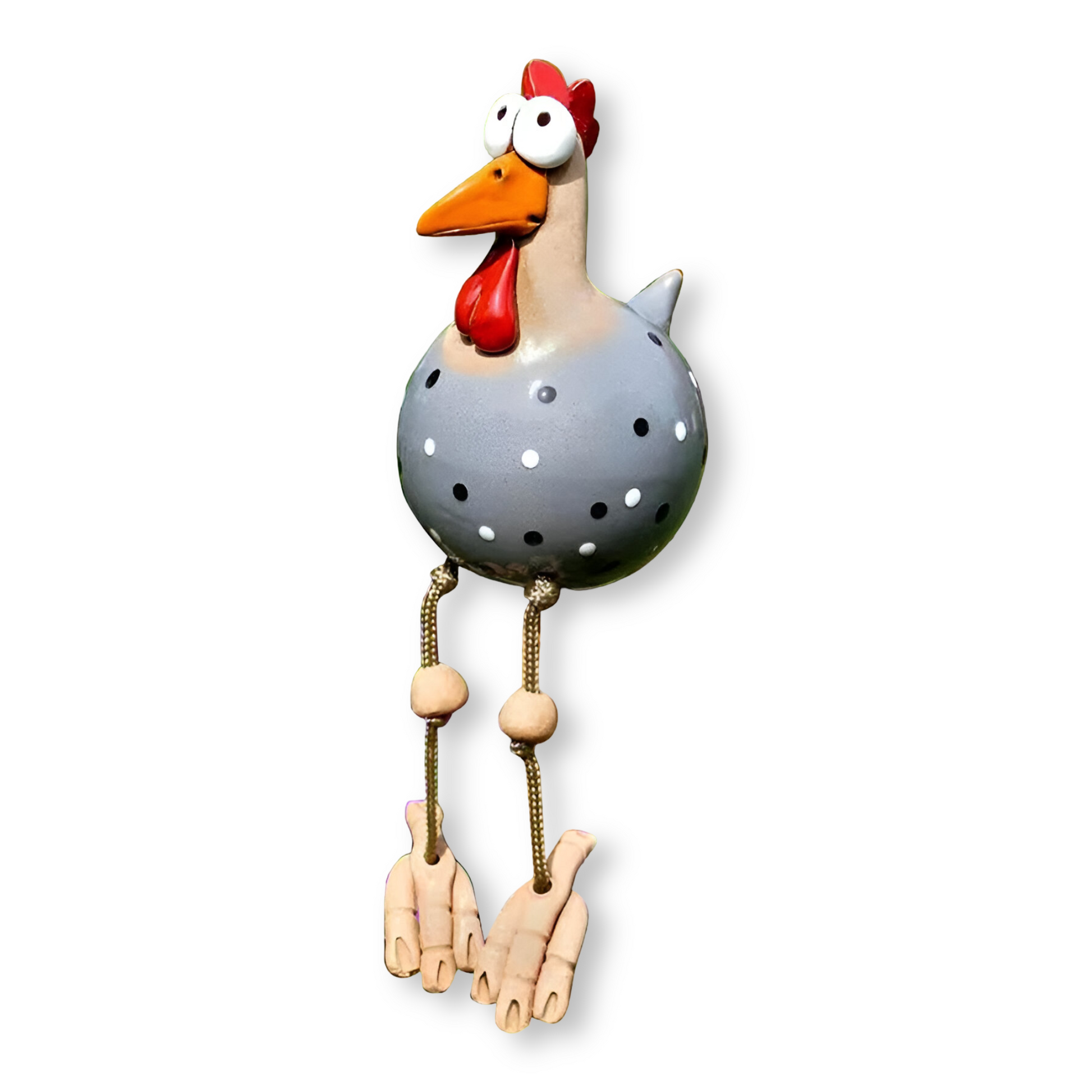 Speelse Tuindecoratie Haanbeeld voor Vrolijke Buitenruimtes 0