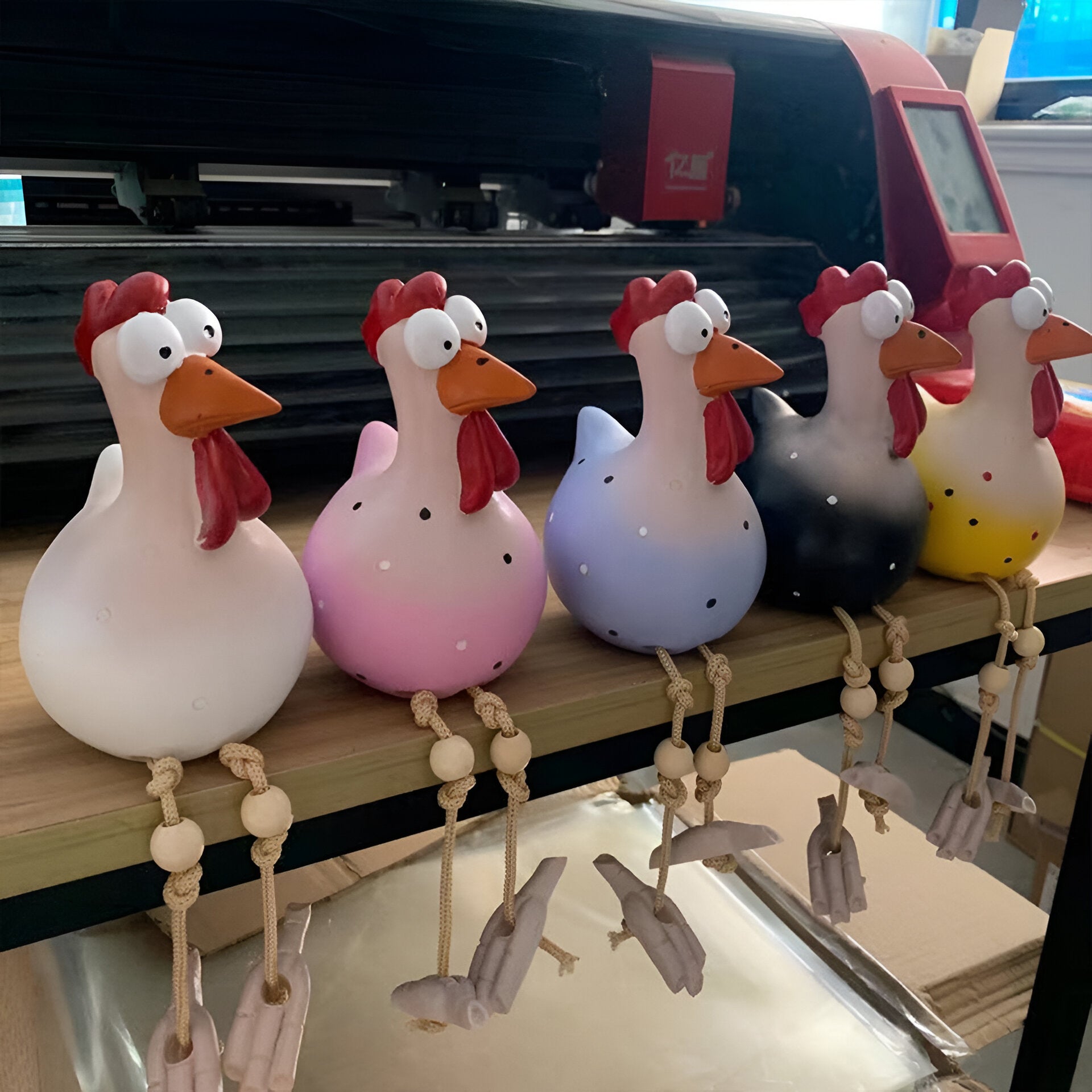 Speelse Tuindecoratie Haanbeeld voor Vrolijke Buitenruimtes 2