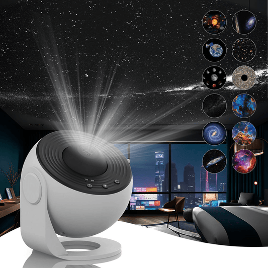Sterrenprojector voor Ontspanning met HD Beelden en Timer 0