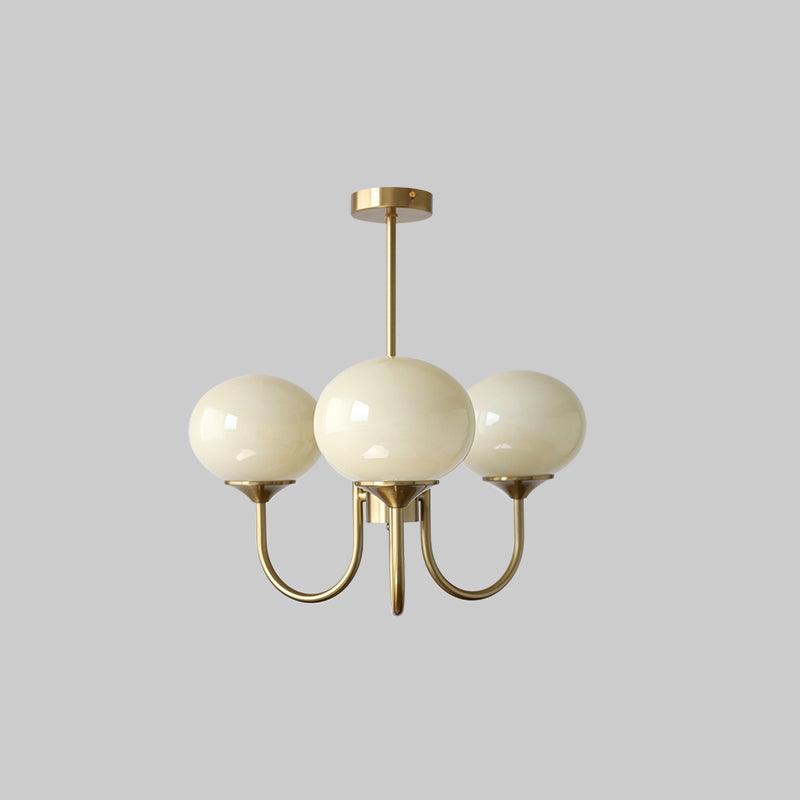 Stijlvolle Plafondlamp voor Luxe Sfeer met Gouden Afwerking 15
