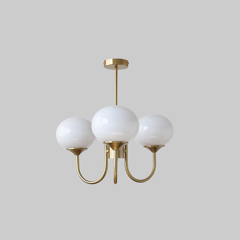 Stijlvolle Plafondlamp voor Luxe Sfeer met Gouden Afwerking 19