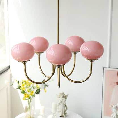 Stijlvolle Plafondlamp voor Luxe Sfeer met Gouden Afwerking 5