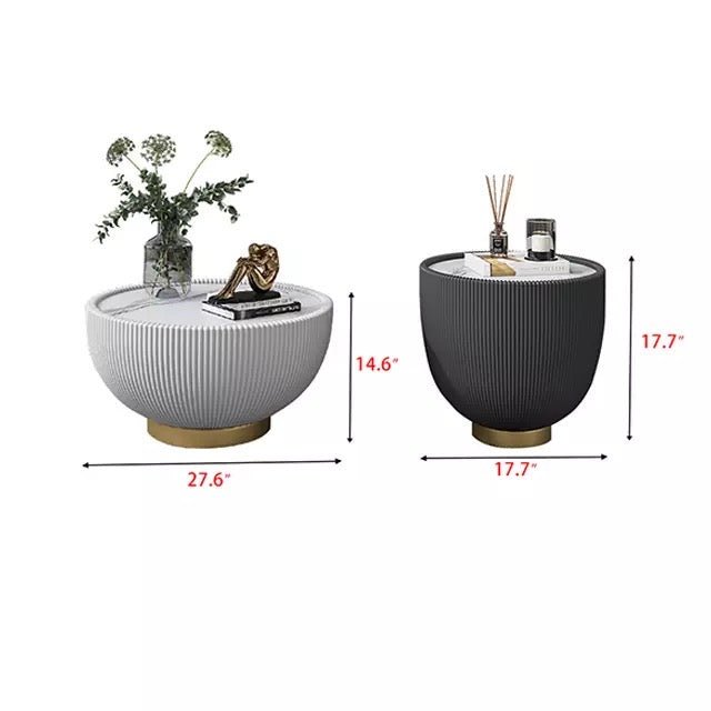 Stijlvolle Salontafel Set van 2 voor Luxe Woonkamer Decor 5