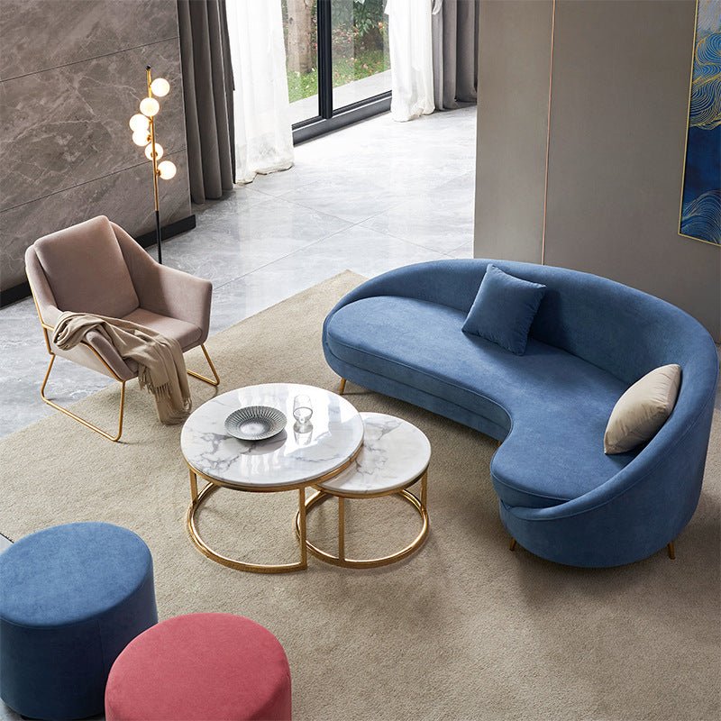 Stijlvolle Salontafelset van Marmer voor Elegante Woonkamers 6