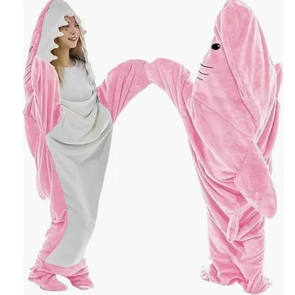 Ultieme Comfort Onesie voor Volwassenen met Zachte Haai Design 2