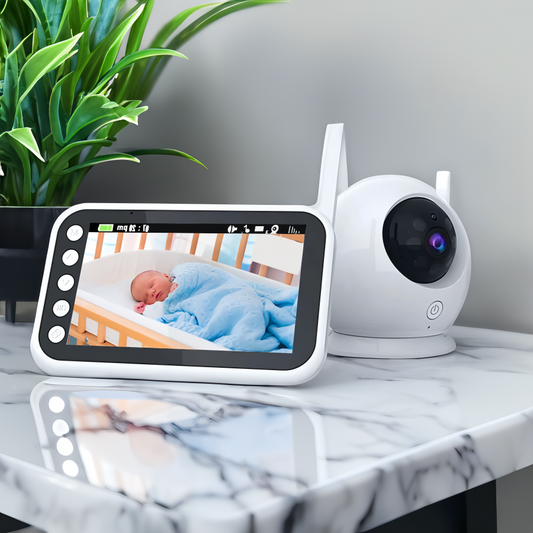 Veilige Babyfoon met Camera en Nachtzicht voor Gemoedsrust