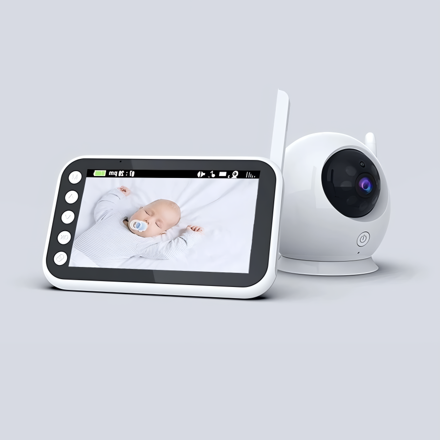 Veilige Babyfoon met Camera en Nachtzicht voor Gemoedsrust