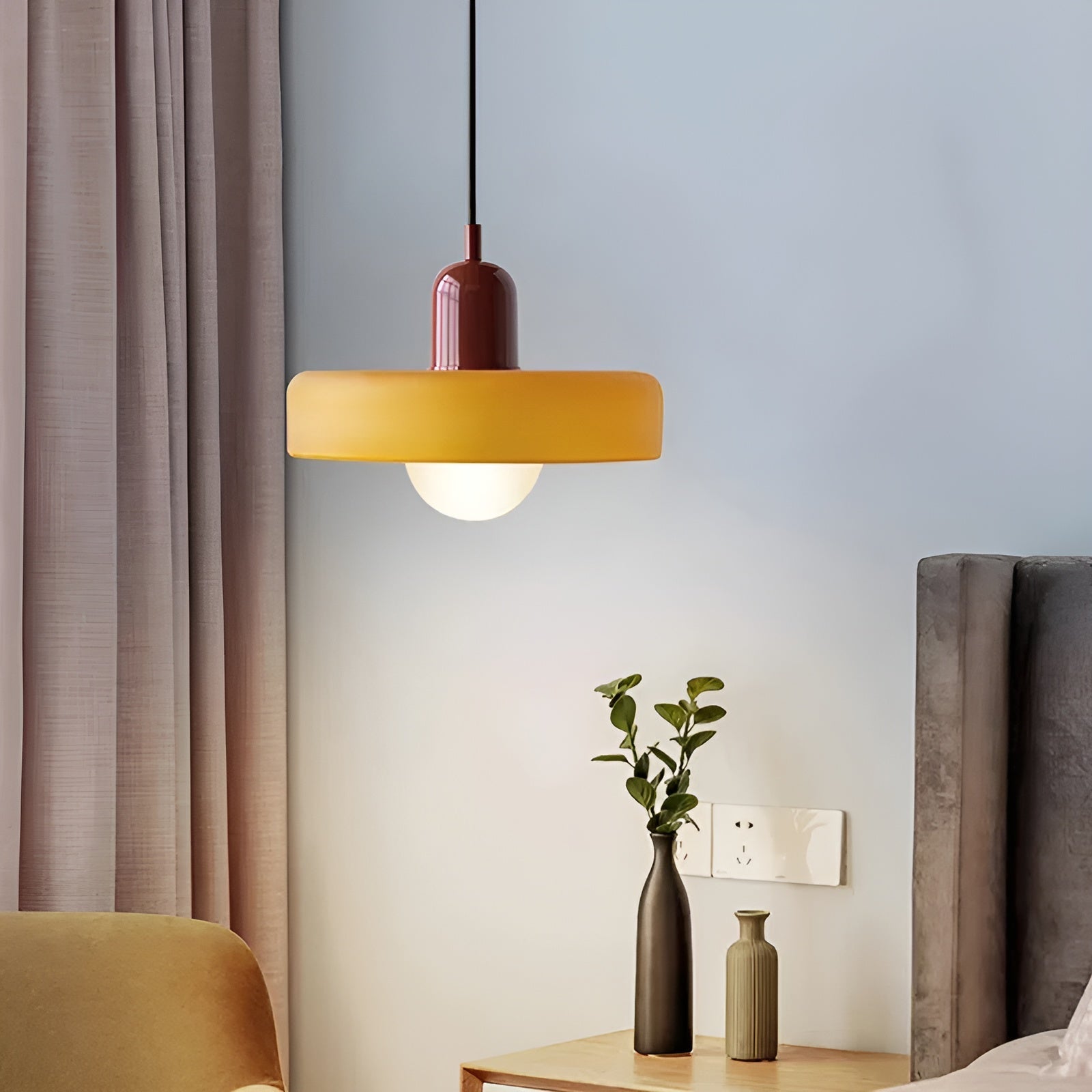 Verstelbare Glazen Hanglamp voor Elegante Verlichting 3