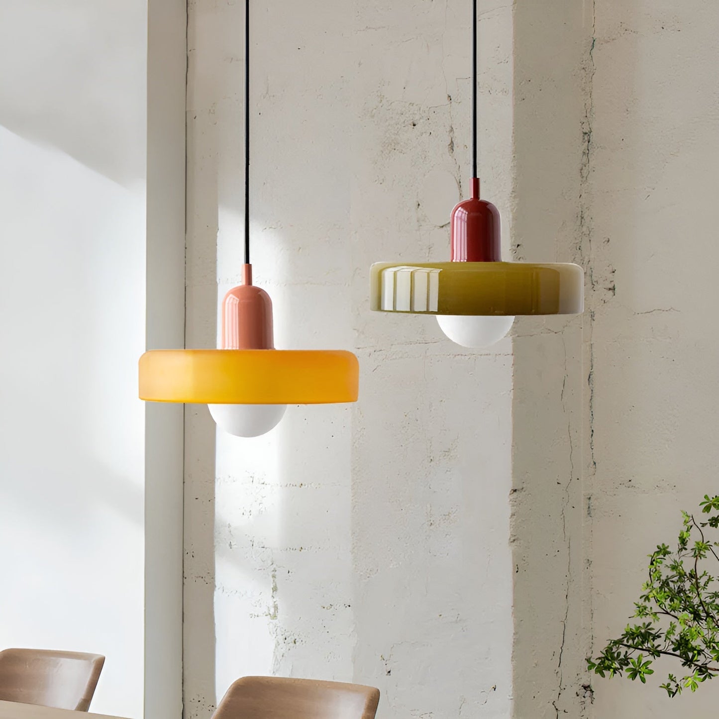 Verstelbare Glazen Hanglamp voor Elegante Verlichting 6