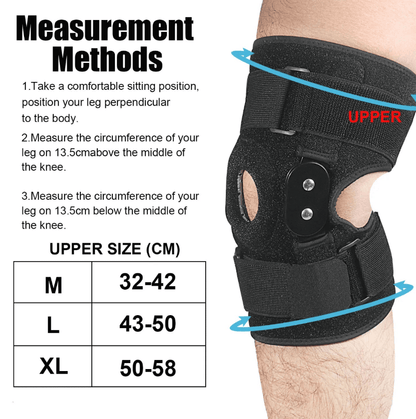 Verstelbare Kniebrace voor Optimale Ondersteuning en Comfort