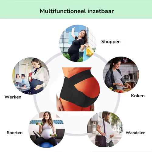 Verstelbare Zwangerschapsband voor Comfort en Ondersteuning 4