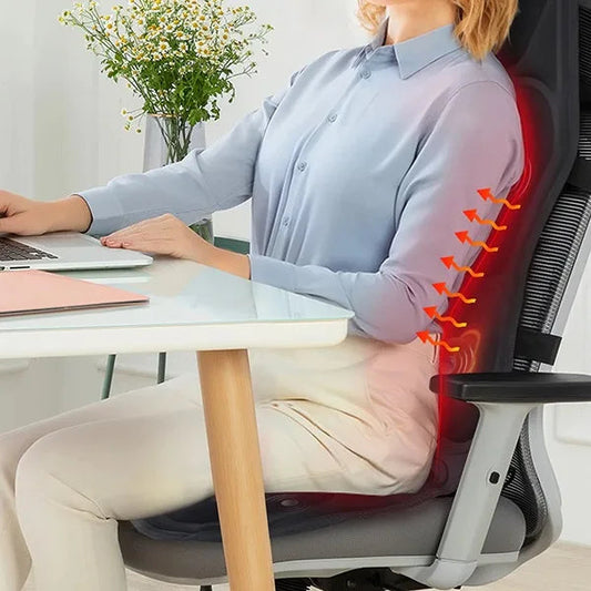 Verwarmd Massagekussen voor Ontspanning en Comfort