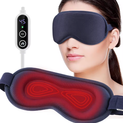 Verwarmde Oogmassager voor Diepe Ontspanning en Verlichting