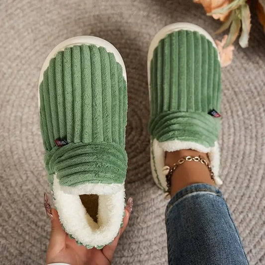 Verwarmde Pantoffels voor Dames en Heren met Antislip Zool 0