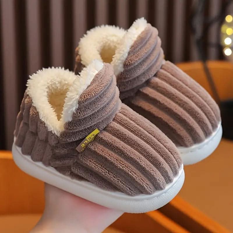 Verwarmde Pantoffels voor Dames en Heren met Antislip Zool 17