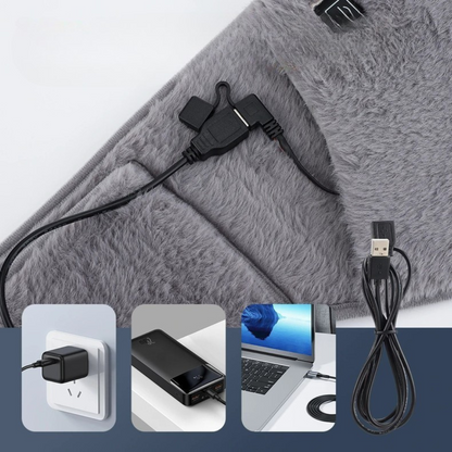 Verwarmde Tailleband voor Comfortabele Ontspanning – USB Aansluiting