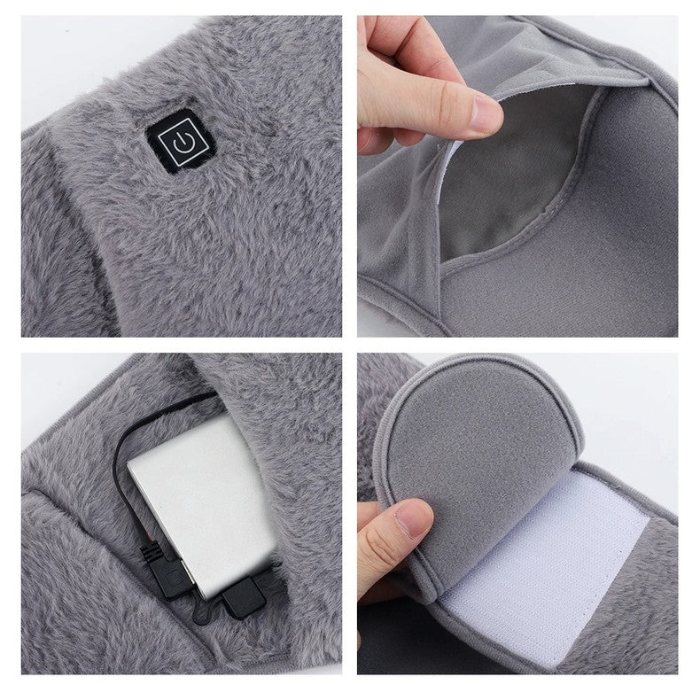 Verwarmde Tailleband voor Comfortabele Ontspanning – USB Aansluiting