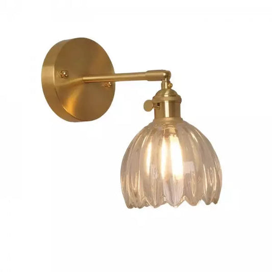 Warm Wandlamp in Bloemvorm voor Sfeervolle Verlichting 0