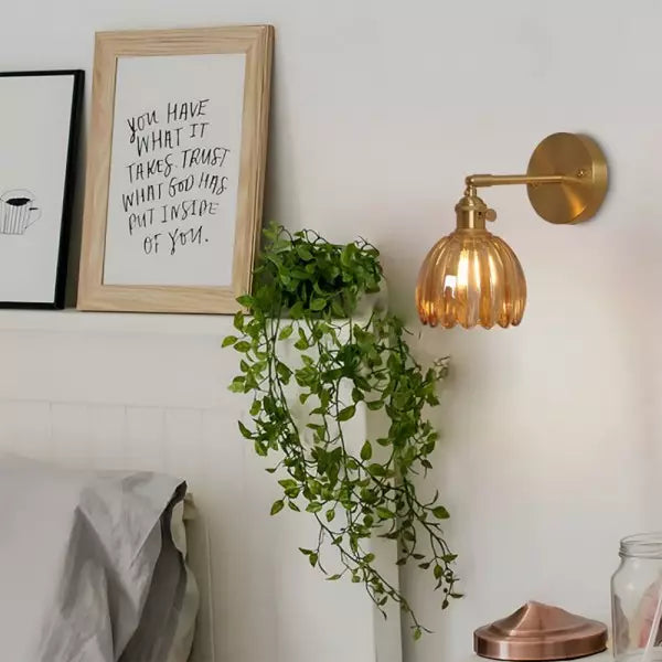 Warm Wandlamp in Bloemvorm voor Sfeervolle Verlichting 5