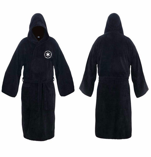 Warme Flanellen Badjas voor Heren met Capuchon en Extra Comfort 0