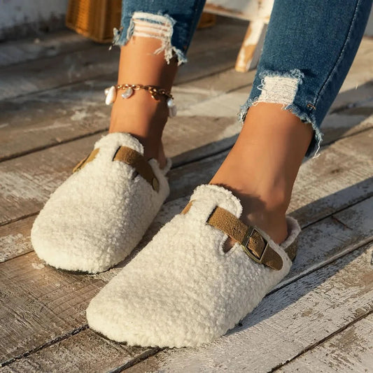 Warme Pantoffels Dames met Antislip voor Ultiem Wintercomfort 0