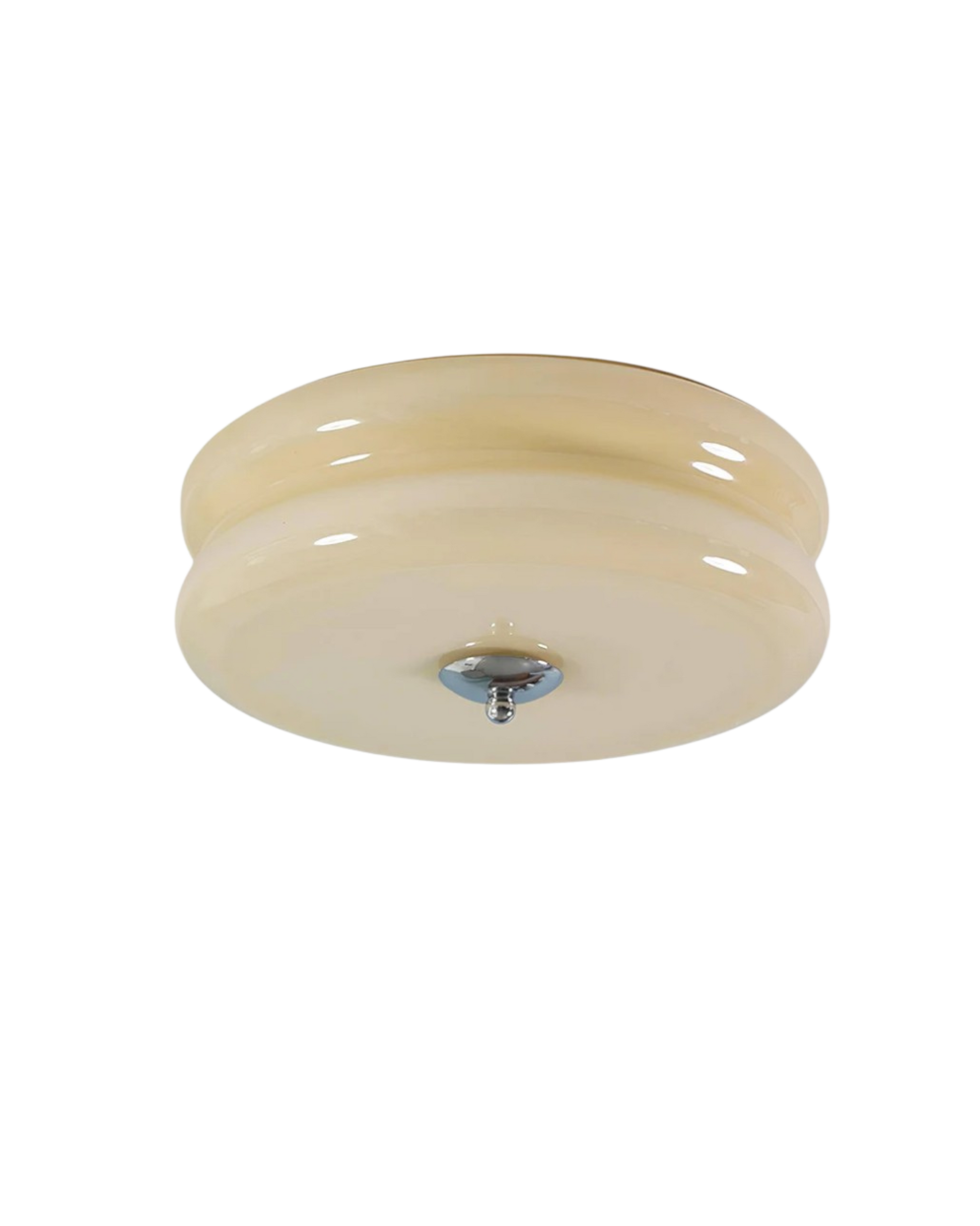 Warme Plafondlamp voor Gezellige Sfeer – Vintage Art Deco Plafonnière 1