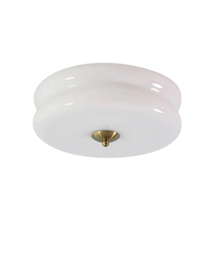 Warme Plafondlamp voor Gezellige Sfeer – Vintage Art Deco Plafonnière 3