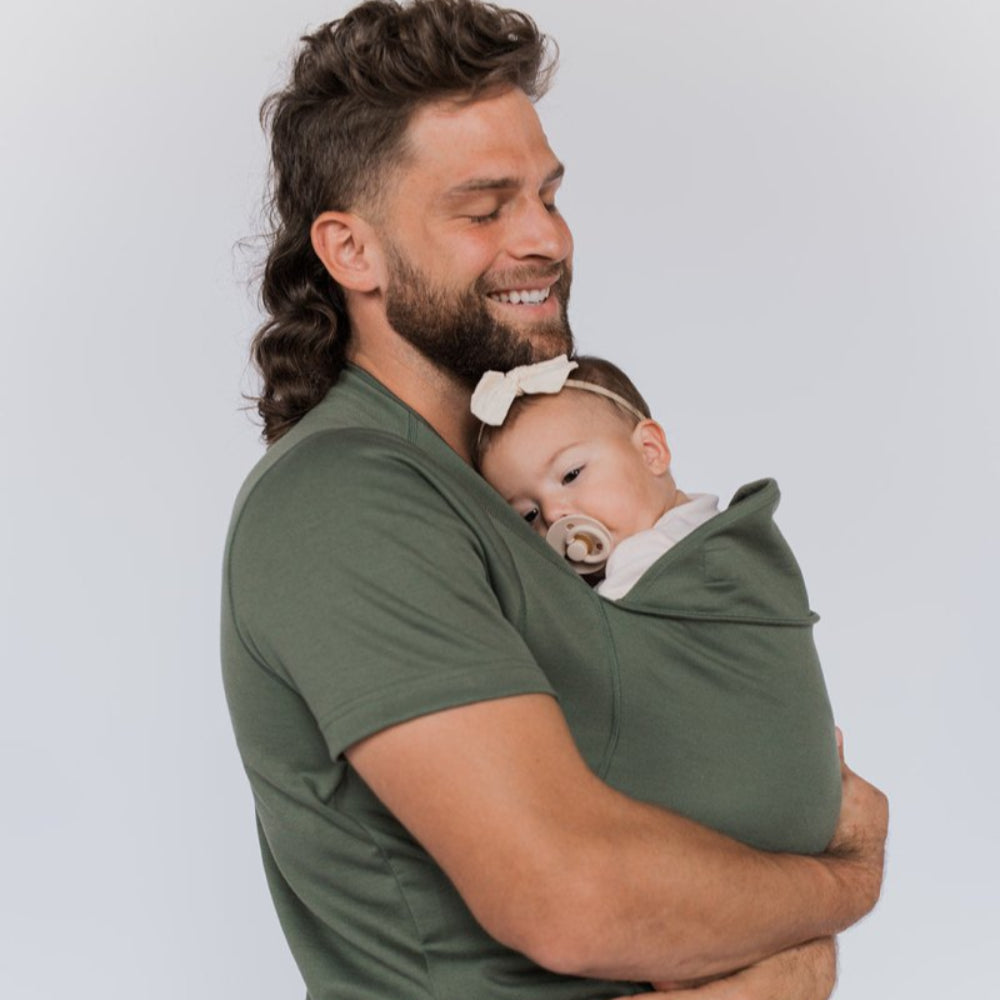 Zacht Katoenen Draagzak T-shirt voor Vrije Beweging en Comfort