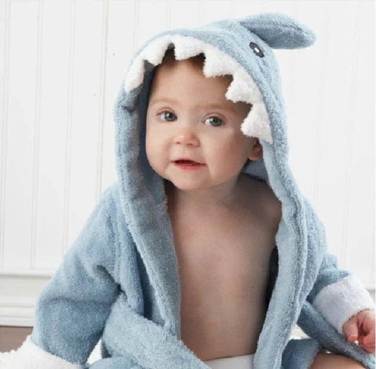 Zachte Babybadjas voor Warmte en Comfort met Dierendesign 0