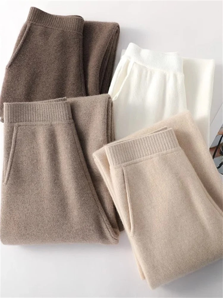 Zachte Damesbroek met Elastische Band voor Comfortabele Warmte 1
