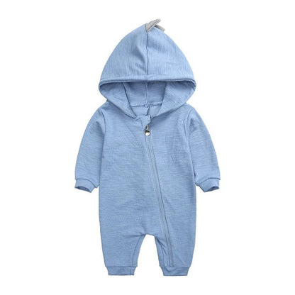 Zachte Dinosaurus Romper voor Baby's met Lange Mouw en Comfort 6