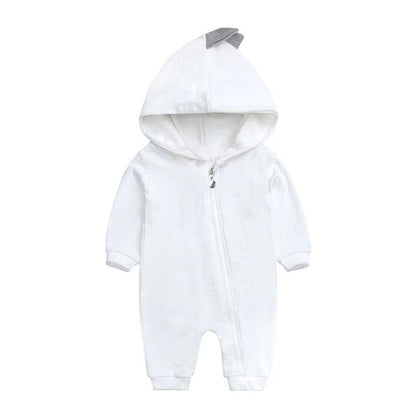 Zachte Dinosaurus Romper voor Baby's met Lange Mouw en Comfort 7