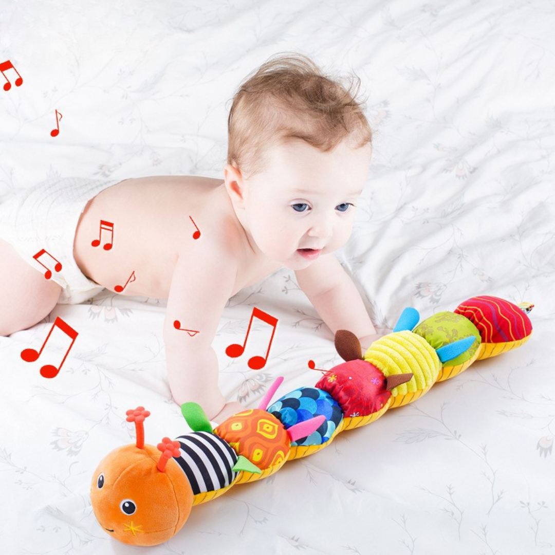 Zachte Muzikale Rammelrups voor Zintuiglijke Stimulatie en Spel 4