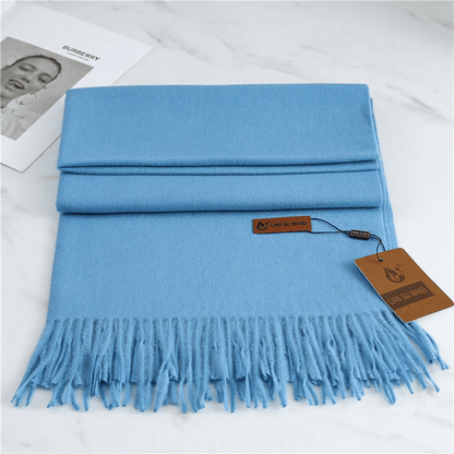 Zachte Sjaal voor Elegante Warmte met Kwastjes – Dames Accessoire 8