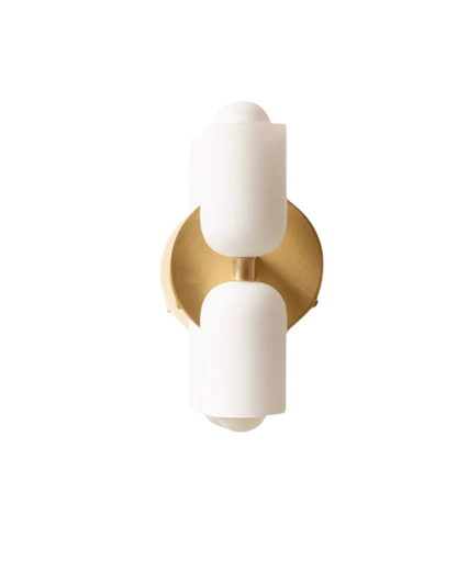 Zachte Wandlamp voor Sfeervolle Ruimtes met Matglazen Bollen 10